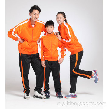 လက်ကားအလွတ် jogging tracksuit ချွေးဝတ်စုံဝတ်စုံဝတ်စုံဝတ်စုံဝတ်စုံဝတ်စုံအကောက်ခွန်